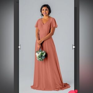 Kennedy Blue Katie Bridesmaid Dress in Spice